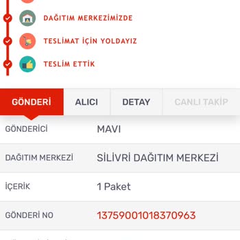 KARGOMsende Kargomu Kapıya Bırakılmış