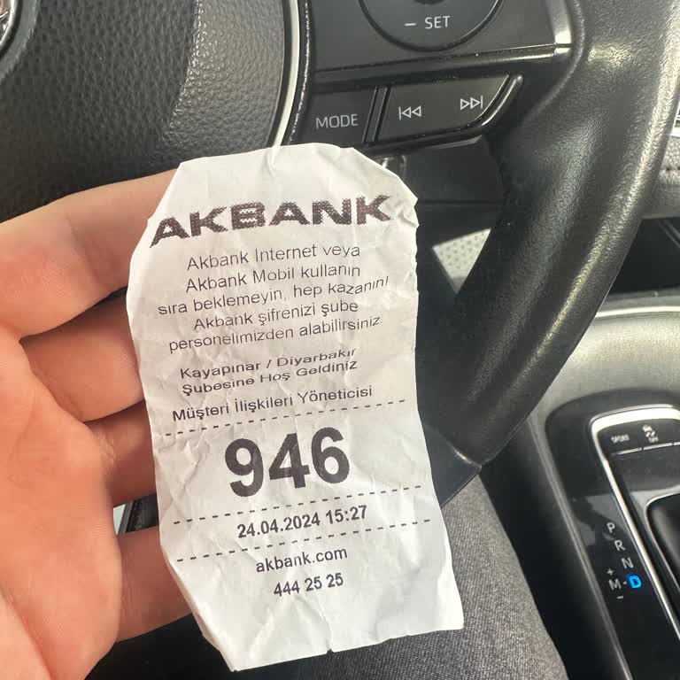 Akbank Kayapınar Diyarbakır Şubesi İlgisizlik