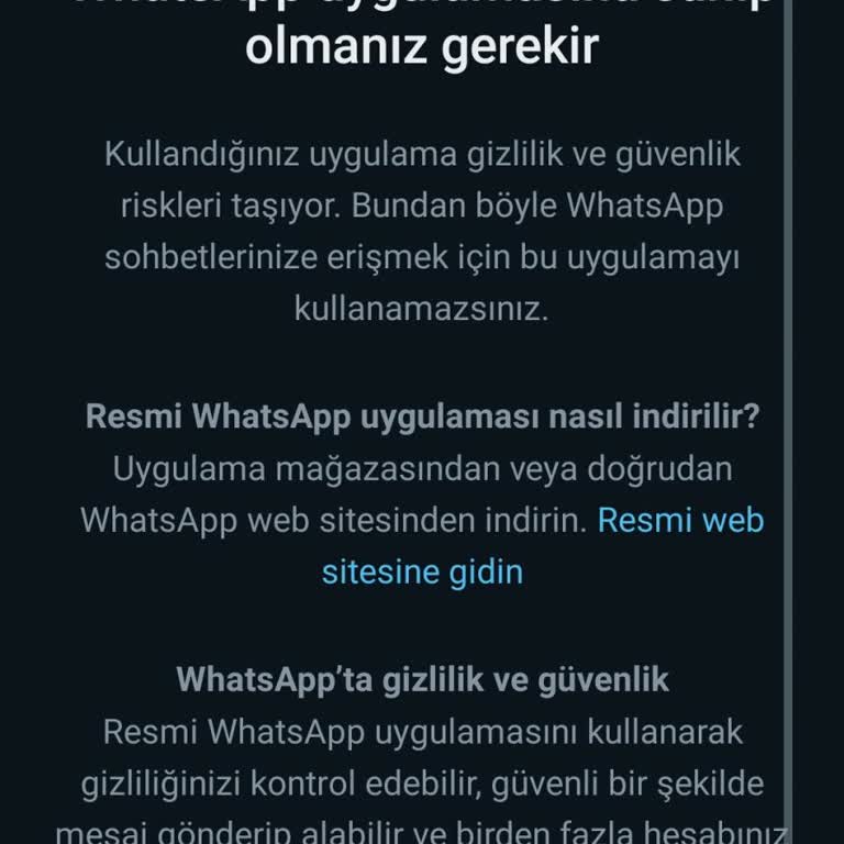 Poco Cep Telefonları WhatsApp Güncelleme Yapmama Rağmen Hala Gris Yapamıyorum