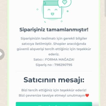 Forma Mağaza (Instagram: Forma. Mağaza) Siparişimiz Gelmedi, Muhatap Da Yok