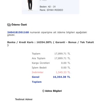 LCW Şubesi İade Almadı