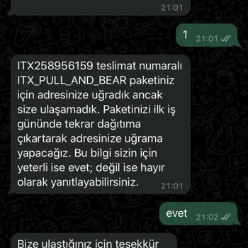 Muğla Hepsijet Kargo Dağıtıma Çıkmıyor