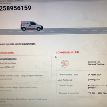 Muğla Hepsijet Kargo Dağıtıma Çıkmıyor