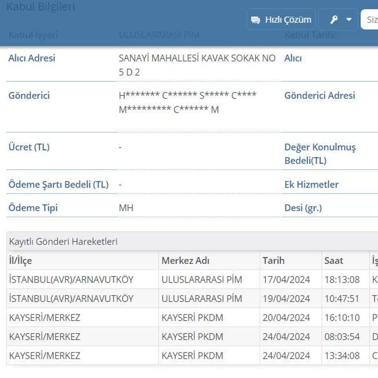 PTT Kargo Vatandaşı Mağdur Etti