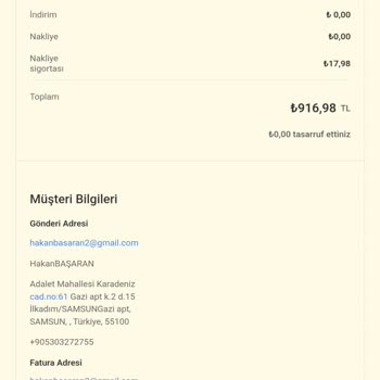 Hogrce.com Site Online Satış Yapıyor Ödemesini Alıyor Ama Ürün Yok