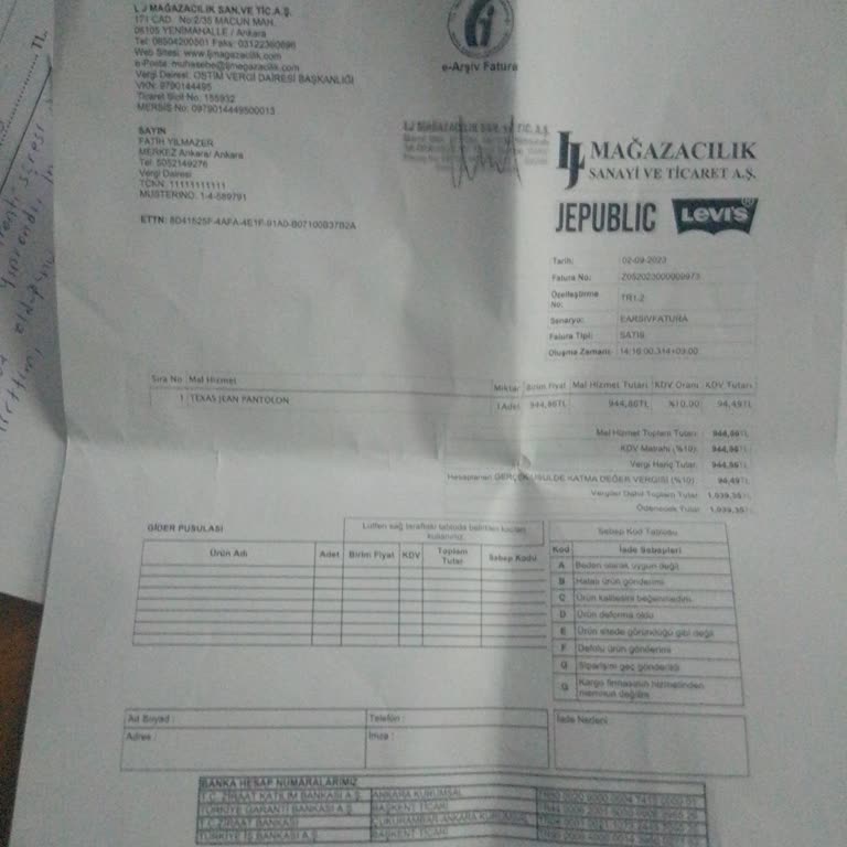 LJ Mağazacılık Satarken Bir Yıl Dedikleri Garanti Süresi Sorun Olunca 6 Ay Olmuş