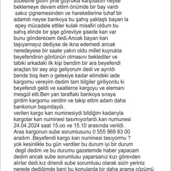 Aras Kargo Kan Taşımaya Başlamış