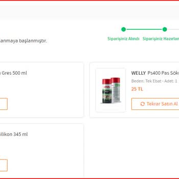 Trendyol Satın Aldığım Ürünleri Göndermiyor.