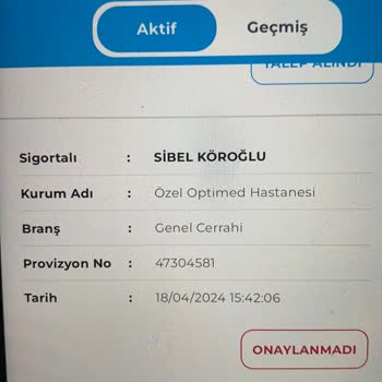 Aksigorta Sencard Provizyon Hasta Tanımı Sözleşme
