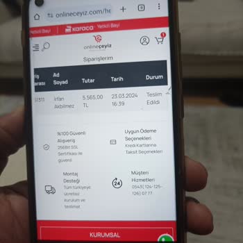 Onlineceyiz.com Den Şikayetçiyim Gereğin Yapılmasını İstiyorum