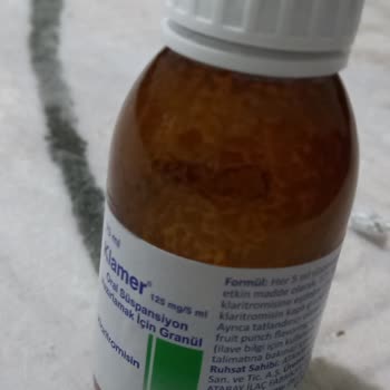 Atabay İlaç Firması Klamer Antibiyotik Şurup