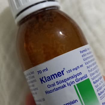 Atabay İlaç Firması Klamer Antibiyotik Şurup
