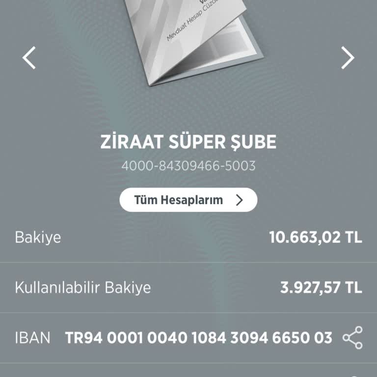 Ziraat Bankası Parama Bloke Koyuldu