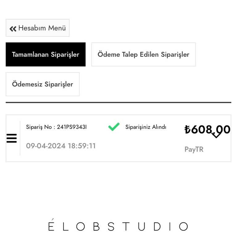 Elobstudio'dan Beklenen İlgi Ve Ürün Yok!