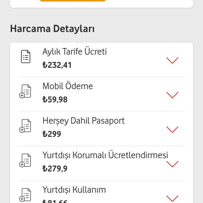 Vodafone Yurt Dışı Kullanımı Hk