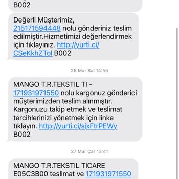 Mango Kargomdan Başka Ürün Çıktı