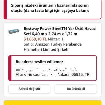 Amazon Online Alışveriş Sitesi