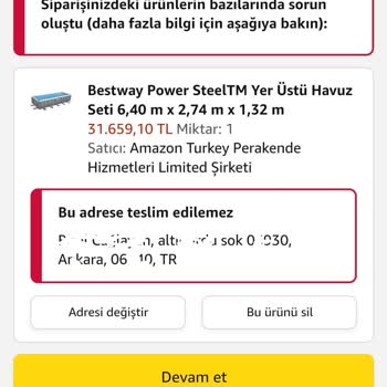 Amazon Online Alışveriş Sitesi