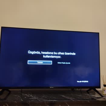 Onvo Televizyonum Netflix'i Açmıyor