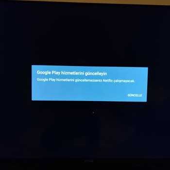 Onvo Televizyonum Netflix'i Açmıyor