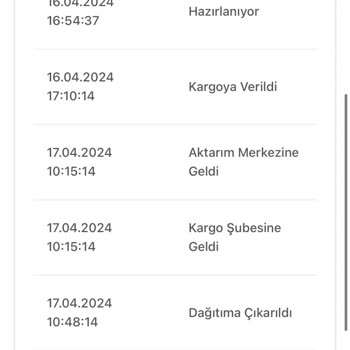 Birgündekargo Firması Teslimat Sorunu