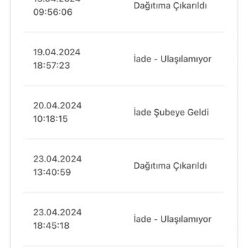 Birgündekargo Firması Teslimat Sorunu