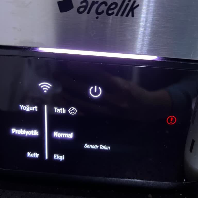 Arçelik YM9242 Tadı Var Probiyotik Sensör Hatası