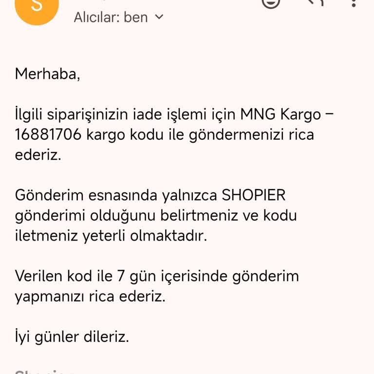 Shopier Para İadesi Sorunu
