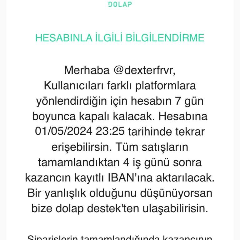 Dolap Uygulamasının Dengesizliği