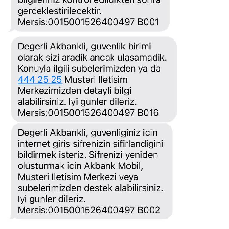 Akbank Banka Hesabıma Güvenlik Amaçlı El Konuldu