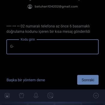 Gmail Her Şeyi Hatırlıyorum Giriş Yapamıyorum