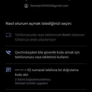 Gmail Her Şeyi Hatırlıyorum Giriş Yapamıyorum