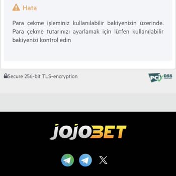 Jojobet Paramı Kayboldu Ya Da Çalındı.