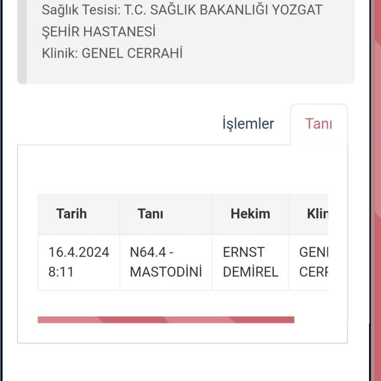 Yozgat Şehir Hastanesi Hasta Doktor İlişkisine Yakışmayacak Hareketler