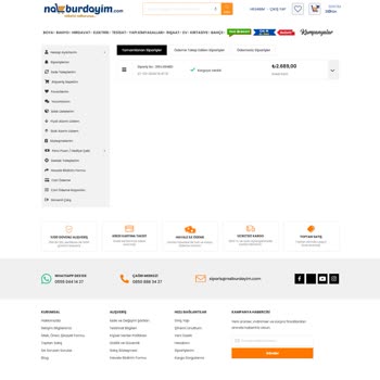Nalburdayim.com 21 Gündür Ücret İadesi Yapılmıyor