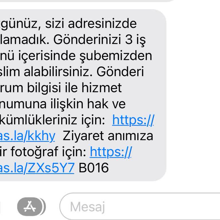 Aras Kargo Aydınlı Şubesi Uyanıklığı