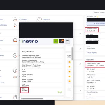 Natro Hosting Şirketi Pişmanlık Yaratmakta!