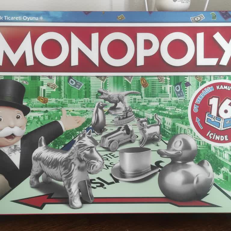 Monopoly Oyun Kutu İçerisinden Gemi Ve Ördek Piyonları Eksik Çıktı