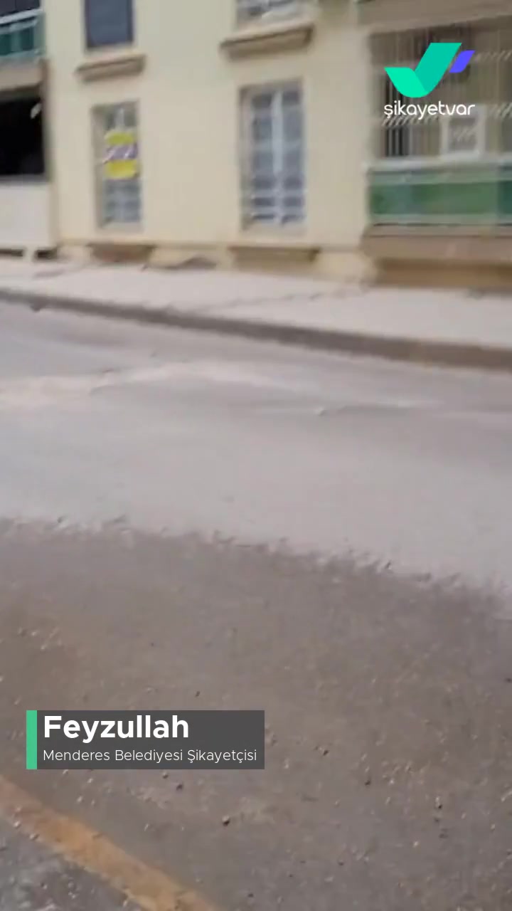 Menderes Belediyesi Yol Yama Eksikliği! videonun kapak resmi