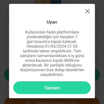 Trendyol Dolap Kapanması, Yoruma Kapatılması, Haksızlık