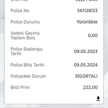 Türkiye Sigorta Ziraat Bankası Hayat Dişi Police İptali
