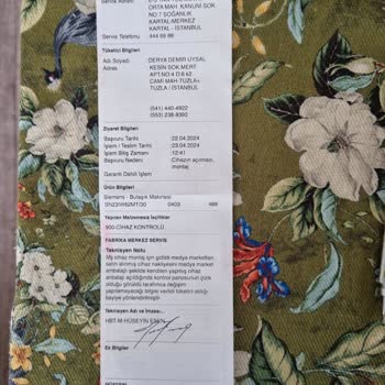 Siemens Ev Aletleri Yeni Bulaşık Makinesinde Çizikler Ve Değişim Sorunu