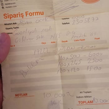 Reydeko Halı 2 Aydır Göndermedikleri Ürünün Para İadesi Yapılmıyor