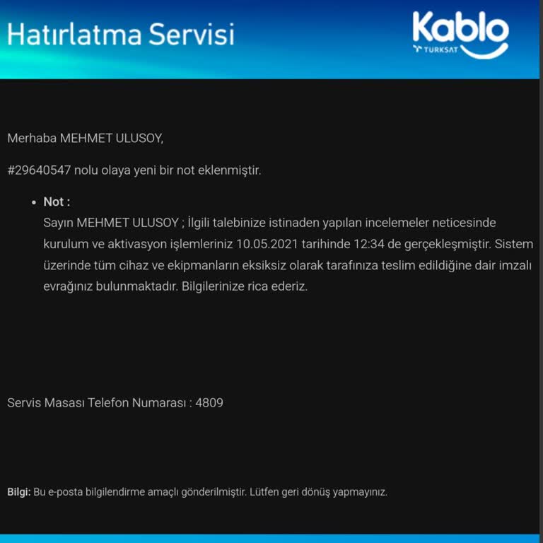 TÜRKSAT Kablo Net Markasının Kan Emiciliği