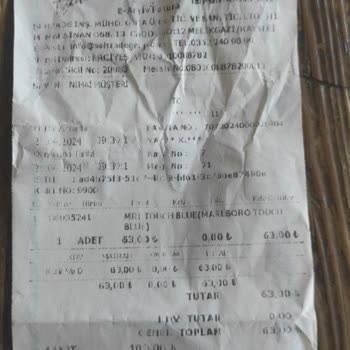 Kayseri Tanzim Sigara Satışı Nakit Olacakmış.😂