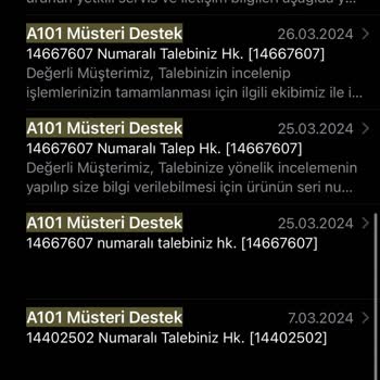 A101 Online Ayıplı / Bozuk Ürün Satıyor Ve Malının Arkasında Durmuyor!