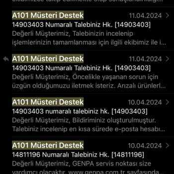 A101 Online Ayıplı / Bozuk Ürün Satıyor Ve Malının Arkasında Durmuyor!