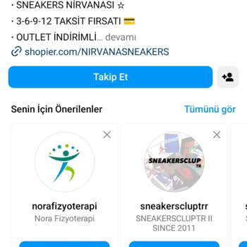 Nirvana Sneakers (nirvanasneakers) Online Alışverişte Güven Sorunu!
