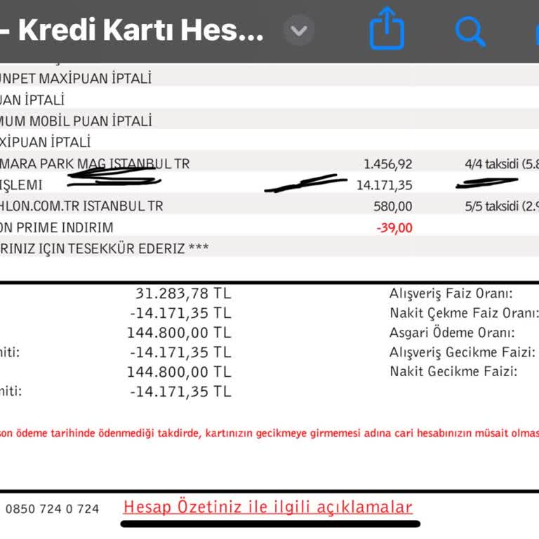 İş Bankası Mil Puan Mahsup İtirazı