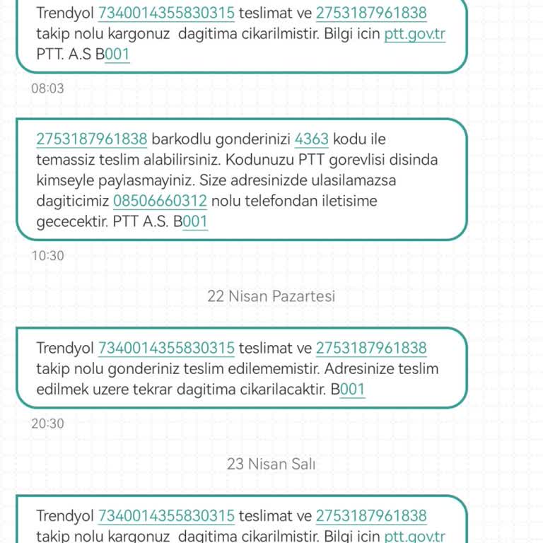 PTT Kargo Kargoları Eve Getirmiyor